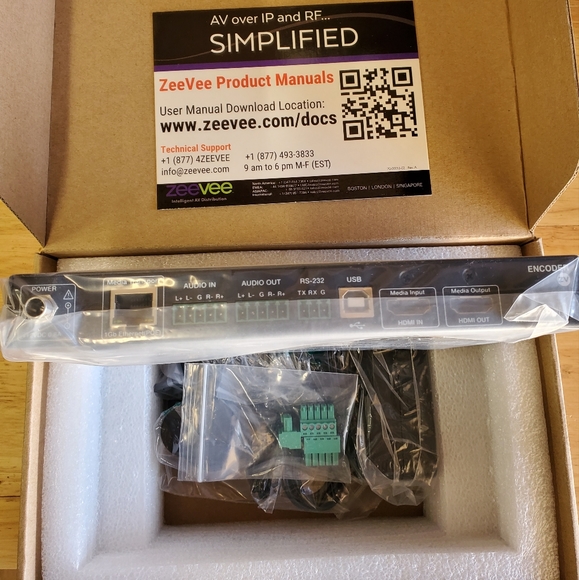 Zeevee 4k Encoder and Decoder for digital video distribution - Picture 3 of 6